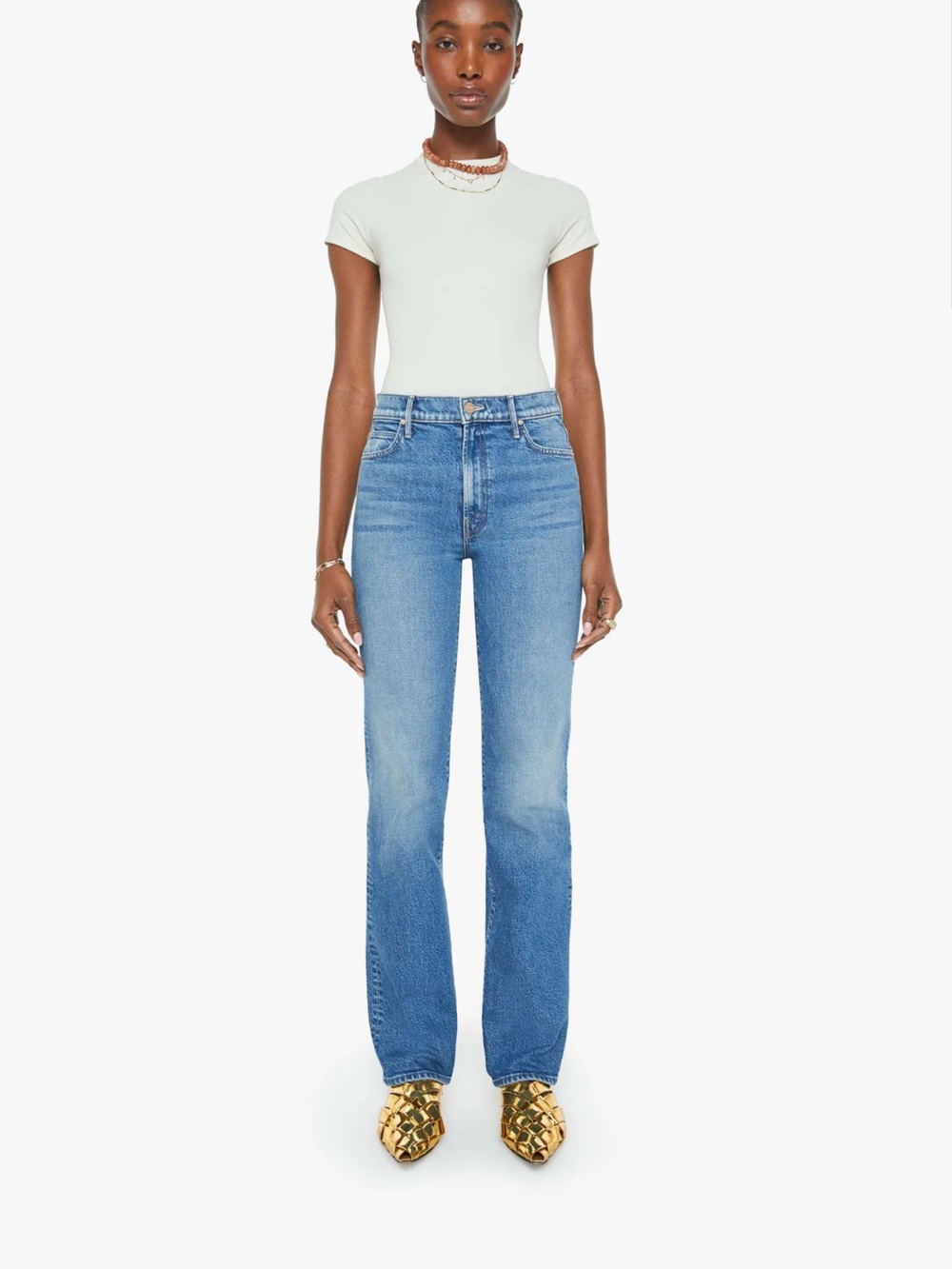 Mother The kick it in wash tequila sunrise size 30